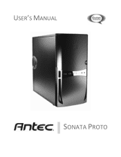 Antec Sonata Proto Manual
