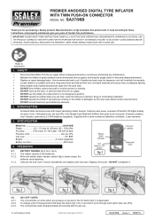 Sealey SA37/96B Instruction Manual