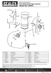 Sealey SB995 Parts Diagram