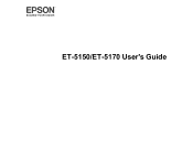 Epson ET-5180 Users Guide