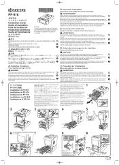 Kyocera ECOSYS FS-C5400DN PF-510 Installation Guide Rev-1.3