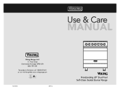 Viking RVDR330 Use and Care Manual