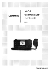 Lowrance Link-9 VHF Radio Link-9 User Guide