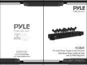 Pyle PCO865 Instruction Manual