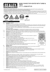 Sealey CD2013TT Instruction Manual