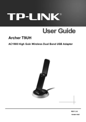 TP-Link Archer T9UH Archer T9UHEU V1 User Guide