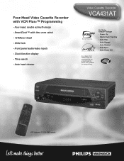 Philips VRA431AT Leaflet