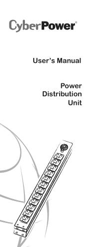CyberPower PDU30BT8F8R User Manual