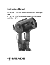 Meade LX90-ACF 8 inch User Manual