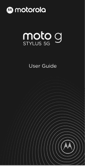 Motorola moto g stylus 5g User Guide