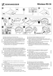 Sennheiser RS 30 Instructions for Use