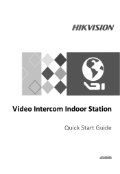 Hikvision DS-KH8301-WT Quick Start Guide