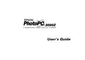Epson PhotoPC 3000Z User Manual