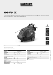 Karcher HDS 6/14 CX Product information
