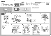 Sony XBR-70X830F Startup Guide