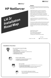 HP D7171A HP Netserver LH 3r Installation Roadmap
