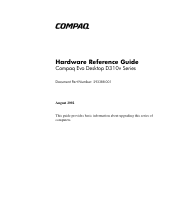 Compaq Evo D310v Hardware Reference Guide