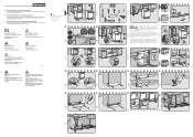 Miele Dimension G 5675 SCSF Installation sheet for prefinished models (print on 11x17 paper for better readability)