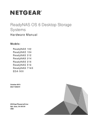 Netgear RN31661E Hardware Manual