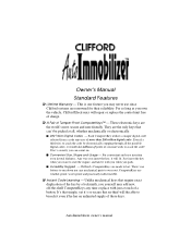 Clifford AutoImmobilizer 85-497-N Owners Guide