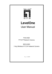 LevelOne FCS-0020 User Manual