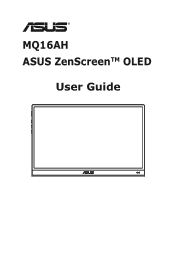 Asus ZenScreen OLED MQ16AH User Guide