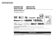 Kenwood DDX5901HD User Manual