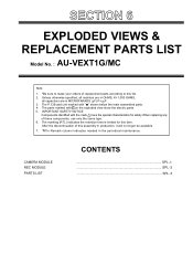 Panasonic AU-VEXT1 G Parts List