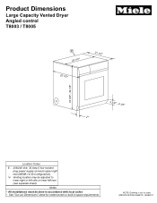 Miele T 8019 Ci T8000 Tumble Dryers