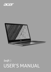 Acer Swift SF315-41G User Manual