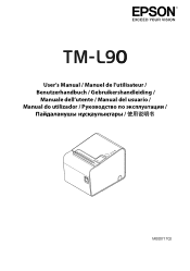 Epson TM-L90 with Peeler Users Manual 65/66/67 Model