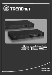 TRENDnet TE100-S24 Quick Installation Guide