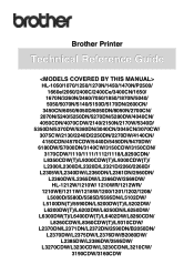 Brother International HL-L3230CDW Command Reference Guide for Software Developers