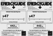 Haier HBQ18JADRS Energy Guide Label