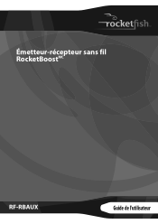 Rocketfish RF-RBAUX User Manual (French)