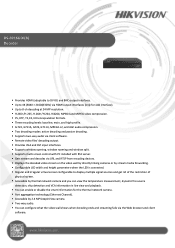 Hikvision DS-6916UDIB Data Sheet