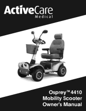 Hoveround Osprey Heavy Duty 4-Wheel Scooter User Manual