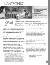 Lantronix XPort AR XPort AR - Product Brief
