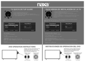Naxa NTD-4050 English and Spanish Quick-Start Guide