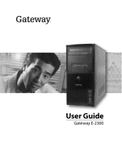 Gateway E-2300 User Guide