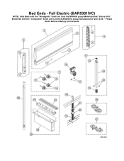 Invacare BAR5490IVC Parts Diagram
