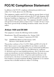 Epson 1430 FCC/IC Compliance Statement