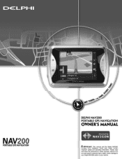 DELPHI NAV200 Owners Manual