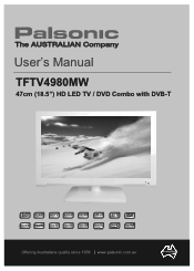Palsonic TFTV4980MW Owners Manual