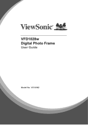 ViewSonic VFD1028w-11 VFD1028W-11, VFD1028W-31 User Guide M Region (English)