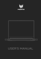 Acer PREDATOR TRITON 17 X User Manual
