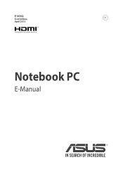 Asus X555YI Users Manual for English Edition