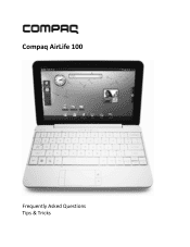 Compaq AirLife 100 Compaq AirLife 100 - Frequently Asked Questions