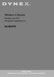 Dynex DX-WGRTR User Manual (English)