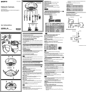 Sony SNCWR630 Installation Guide (SNCWR600-630 installation manual)